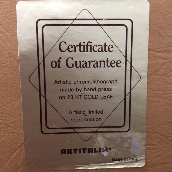 2 Italian goldleaf  pictures - Picture 6 of 8